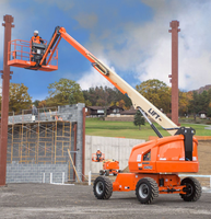 Plateforme de travail mobile écologique 460SJ, hauteur maximale 48m, capacité 340kg, faible bruit, pour travaux de structure en acier de stade