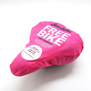 Impermeable Rpet reciclado bicicleta sillín 3D suave personalizado Pvc cómodo suave ciclismo bicicleta asiento cubierta - Product Image 2