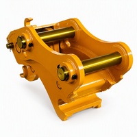 Coupleur hydraulique rapide robuste pour excavatrice de 20 à 30 tonnes, système de changement d'attache rapide avec double verrouillage de sécurité, haute résistance