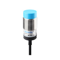 Sensor Proximitas Induktif Silindris M30 IP67 NPN PNP NO NC Jarak Deteksi 15mm Bersertifikasi CE untuk Otomasi Industri