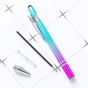 Custom Logo Gradient Metal Click - Smooth Writing, Touchscreen-Friendly Promotional <b>Pens</b> for Businesses - Product Image 4