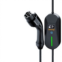 Pistolet de recharge standard UE, chargeur domestique AC pour VE, Type 2, 32A/7kW, portable, spécification US 16A, fabriqué en Chine