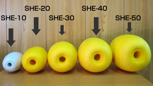 Cô-10 cô-20 cô-50 cô-80 cô-100 câu cá nổi hình bầu dục và hình cầu PVC/EVA phao nhựa lưới đánh cá nổi - Product Image 3