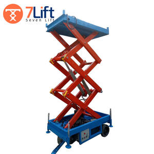 Platform Pengangkat Manual Hidrolik, Forklift Gunting, Perancah Motor, Platform Pengangkat Beroda, Meja Angkat, <span class=keywords><strong>Elevator</strong></span> Pengangkat - Product Image 5