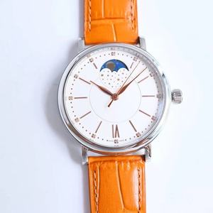 Reloj de Pulsera Mecánico con Diseño Moderno, Estilo Simple y Elegante, Función de Fase Lunar - Product Image 1