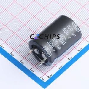 LS-101M2G---2230 Snap-in Aluminum Electrolytic <b>Capacitor</b> Through hole Component (THT),D22xL30mm 100uF 20% 400V 22mm - Product Image 1