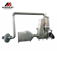 Machine de séchage verticale à lit fluidisé en acier inoxydable pour sel, particules, poudre chimique et crevettes