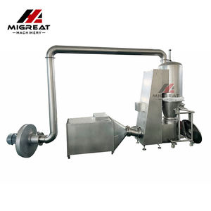 เครื่องอบแห้งแบบฟลูอิดเบดสำหรับเกลือผงเคมีและกุ้ง  แบบไฟฟ้าแนวตั้ง - Product Image 1