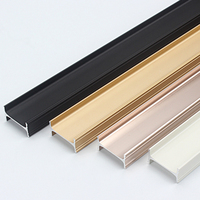Rail de rideau en aluminium sur mesure, robuste et pliable, pour hôtels et écoles, avec tubes droits et courbes