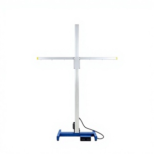 Electric Metal Inspection Machine for French Windows Twin Column Roller <b>Shades</b> Venetians Horizontal Pattern 35kg Load Capacity - Product Image 5
