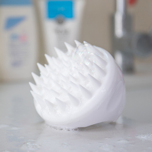 Cepillo de Silicona para Masaje del Cuero Cabelludo, Desenreda el Cabello Blanco, Cuidado del Cuero Cabelludo, Masajeador de Cabeza de Plástico - Product Image 5