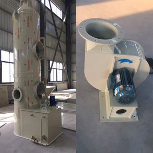 Depurador húmedo químico impulsado por motor Equipo de eliminación de gases residuales industriales - Product Image 2