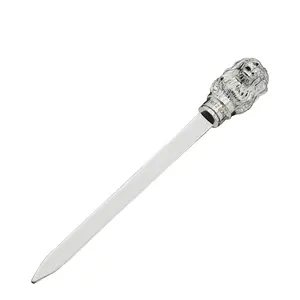 Wholesale high end cute blade engraved blank sword customized souvenir metal letter opener