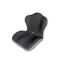 Coussin ergonomique en mousse à mémoire de forme pour siège et dossier, avec design profilé, pour chaise de bureau, voiture, soulagement de la douleur lors de longues périodes assises