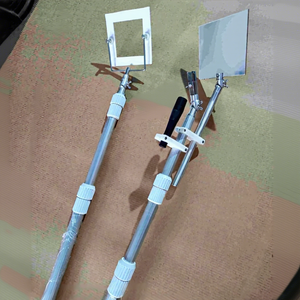 High Accuracy Manual Telescopic Swab Sampler <b>Rod</b> Adjustable <b>Extension</b> Cleanroom Validation Surface Testing - Product Image 1