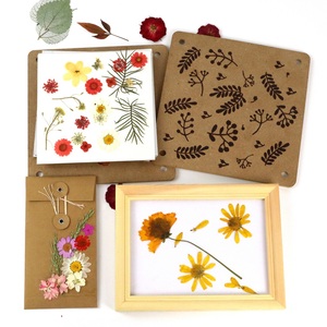 Hot Sale Children's <strong>Flower</strong> <strong>Press</strong> Natural Crafts Wooden Art <strong>Kits</strong> Outdoor Learning Toys <strong>Flower</strong> <strong>Press</strong> Set - Product Image 1