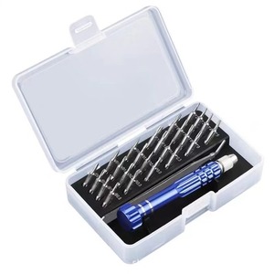 Mobile Phone Repair Screwdriver Set 25 In 1 Magnetic Chrome Vanadium Steel With Blue Handle For Samsung Huawei Apple iPhone - Product Image 5
