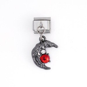 Italian Silver Module Pendant Set Mixed Shapes For Bracelet Making DIY Jewelry Craft Accessories Chain - Product Image 3