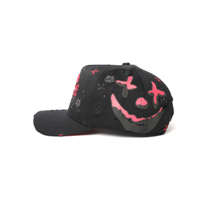 Nuovo Design in Stock Spedizione Rapida Rana Metal Pin Simle Logo Personalizzato Strass Gorra Rico O Muerto Bigg <span class=keywords><strong>boss</strong></span> MZ HATS - Product Image 5