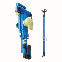 Perforatrice pneumatique à jambe d'air, marteau-piqueur à faibles vibrations, compatible avec compresseur d'air pour projets d'extraction minière de minerai métallique
