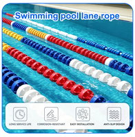 Ligne de délimitation de piscine Fenlin diamètre 15 cm anti-vagues pour course