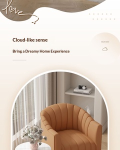 Canapé design coquille rembourré <span class=keywords><strong>pour</strong></span> salon, chambre à coucher, <span class=keywords><strong>fauteuil</strong></span> d'angle - Product Image 5