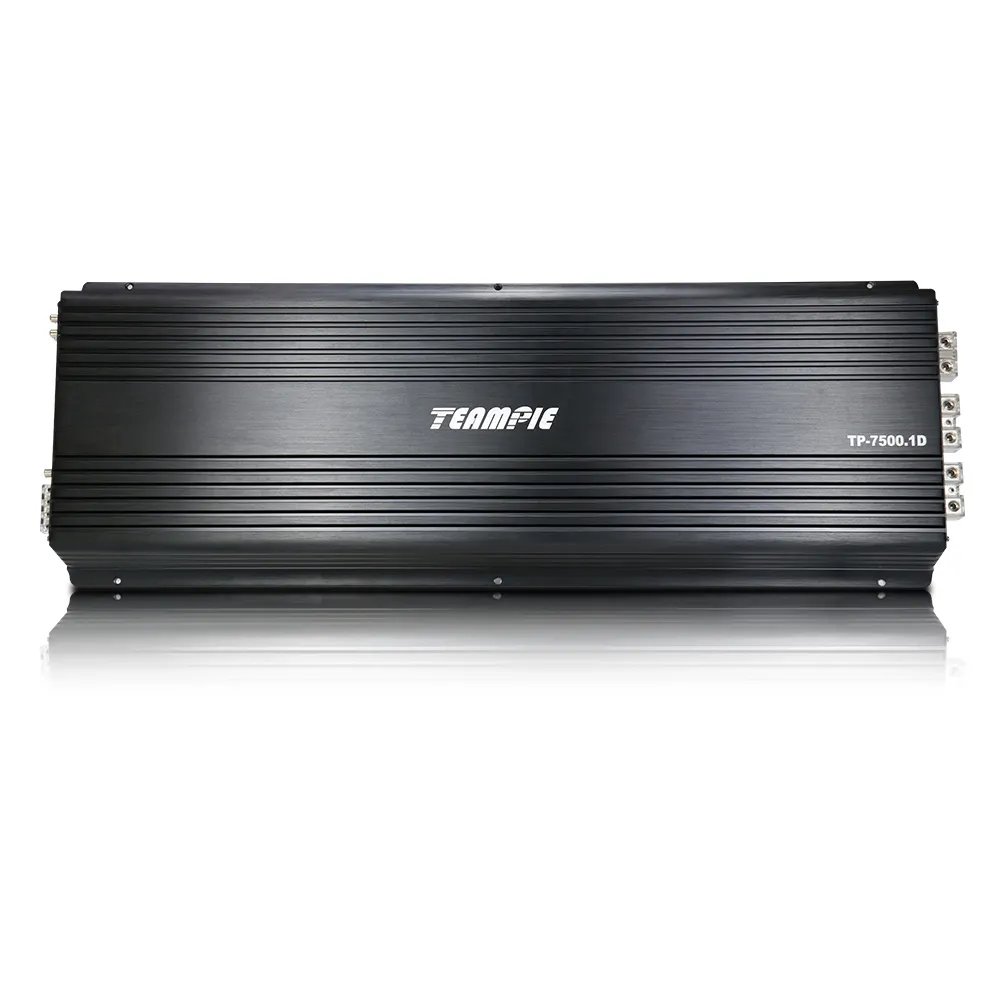 Coreano solução alta potência RMS 8000W monobloco amplificador de potência automotivo para subwoofer SPL concorrência TP-7500.1D