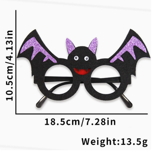 Gafas de Halloween Divertidas con Diseño de <span class=keywords><strong>Fantasma</strong></span>, Calabaza y Murciélago para Niños, Ideales para Parques de Diversiones, Centros Comerciales y Noches de Halloween, Monturas de Gafas para Fotos - Product Image 2