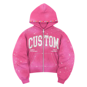 Sudaderas con Capucha Personalizadas con Pedrería, Estilo Urbano, para <span class=keywords><strong>Hombre</strong></span>, Y2K, Vintage, con Gráficos, Sudaderas <span class=keywords><strong>de</strong></span> Forro Polar, Conjuntos <span class=keywords><strong>de</strong></span> <span class=keywords><strong>Ropa</strong></span> <span class=keywords><strong>de</strong></span> <span class=keywords><strong>Moda</strong></span> al por Mayor - Product Image 1