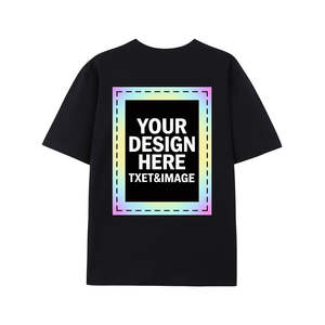 Ropa Promocional Personalizada con Serigrafía, Camiseta de Manga Corta con Cuello Redondo, Transpirable, de Mezcla de Algodón Unisex para Niños, Hecha en EE. UU. - Product Image 1