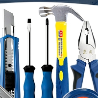Juego de Herramientas Manuales Dongcheng Shunfa para Decoración del Hogar, Multifuncional, para Reparaciones de Madera, con Sockets y Herramientas de Mano Combinadas