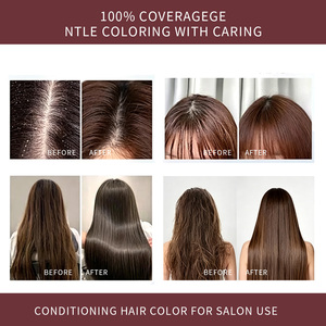 Professionnel |   Teinture capillaire permanente à base de plantes en marque privée |   Crème colorante pour salon de coiffure en gros - Product Image 5