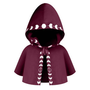 Kinderen Cape met capuchon - Cosplay kostuum Halloween feestoutfit Peuter <span class=keywords><strong>Baby</strong></span> Kindercape jas voor verkleedpartijen - Product Image 3