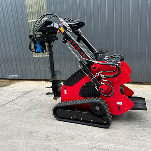 रबर टेलीस्कोपिक ट्रैक चेसिस गैसोलीन ड्रिलिंग मशीन स्किड स्टीड लोडर के लिए उपयुक्त है - Product Image 2