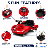 Go Kart Eléctrico para Niños de 12V, Precio Económico, para Exteriores, Venta al Por Mayor