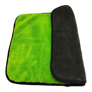 Panno per la pulizia dell'autolavaggio 800 <span class=keywords><strong>salviette</strong></span> a <span class=keywords><strong>doppio</strong></span> colore Gsm addensare i dettagli di asciugatura per auto stracci asciugamano in microfibra 1200Gsm - Product Image 4