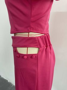 <span class=keywords><strong>Vestiti</strong></span> estivi da donna Casual in tinta unita camicia corta <span class=keywords><strong>a</strong></span> maniche lunghe pantaloncini <span class=keywords><strong>a</strong></span> vita alta Cut-out due pezzi da donna - Product Image 6