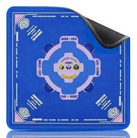 Tapis de Mahjong Floral Blossom en Néoprène - Motif Botanique Antidérapant et Insonorisant pour Mahjong Américain
