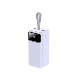 Batterie externe grande capacité avec écran LED, 30000 mAh, 50000 mAh, double port USB, logo personnalisé, PD22.5W, pour extérieur - Product Image 5
