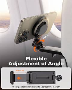 Support de téléphone universel mains libres pour avion Support de téléphone pour avion Essentiels de voyage pour accessoires <span class=keywords><strong>Magsafe</strong></span> <span class=keywords><strong>iPhone</strong></span> 15 - Product Image 6
