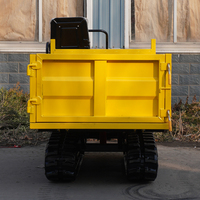 CE-Zertifizierter Aufsitz-Raupendumper mit Komfortsitz Mini-Raupendumper für den Europäischen und Nordamerikanischen Markt