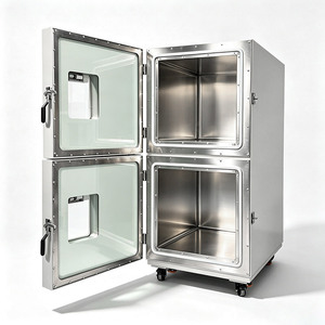 <span class=keywords><strong>Four</strong></span> à vide numérique double couche, <span class=keywords><strong>four</strong></span> de séchage sous vide, équipement de test de séchage et de dégazage pour matériaux chimiques et électroniques de laboratoire - Product Image 4