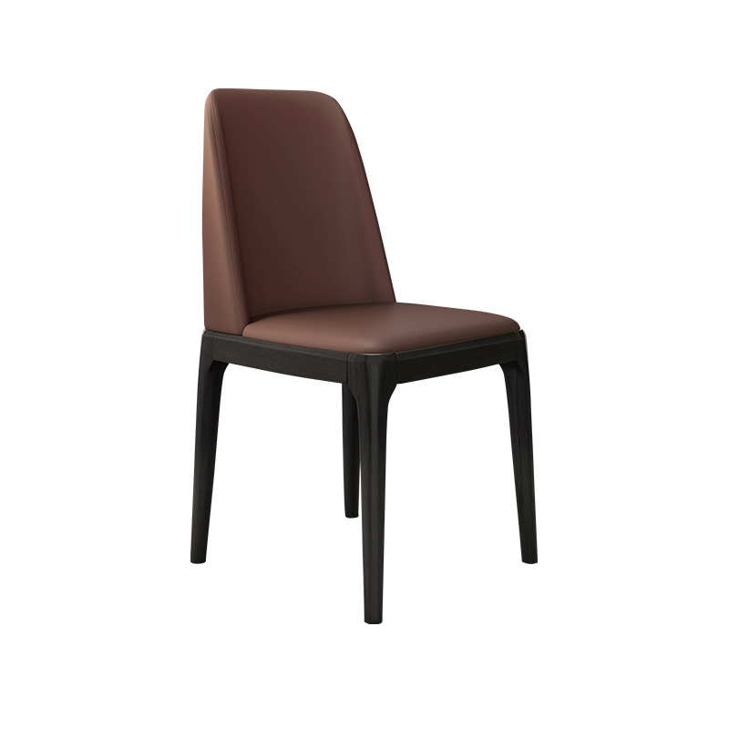 Pelle nera+marrone scuro