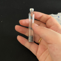 Cartouche en verre borosilicate stérile UV vide de 3 ml avec couvercle en aluminium compatible avec toutes les stylos