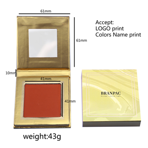 Palette de fard à joues de maquillage finition mate de marque privée Bâton de fard à joues longue durée sans cruauté pour les peaux foncées - Product Image 4