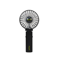 Ventilateur électrique pliable, portable, USB, mah, avec fonction de batterie externe