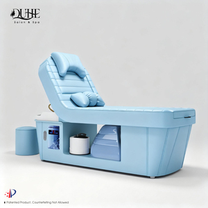 Attrezzatura Professionale per Parrucchieri: Lettino Elettrico per Lavaggio Capelli, Massaggio e Trattamenti Spa - Product Image 6