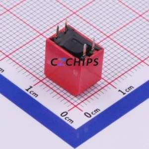 NDP-02V DIP Switch Through hole Component (THT) Switch ( Number of Switch Sections: 2 )( Lead Spacing: 2.54mm )( Color: Red ) - Product Image 2