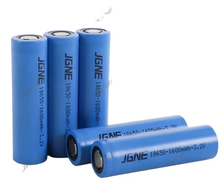 JGNE Customer Demand Lipo Li-ion Battery Cell 18650 3. 3v 3.2v 1600mah for electric cycle A+ Cell