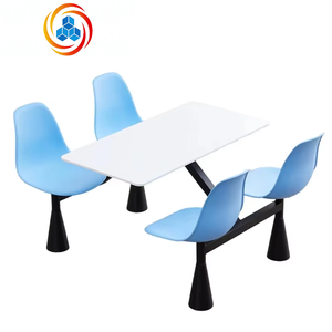 Muebles de Comedor para Escuelas y Cafeterías, Diseño Duradero y Elegante, Juego de Mesa y Sillas al por Mayor para Estudiantes y Personal de Empresas - Product Image 2